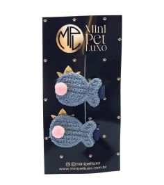Prendedor Fish Blue